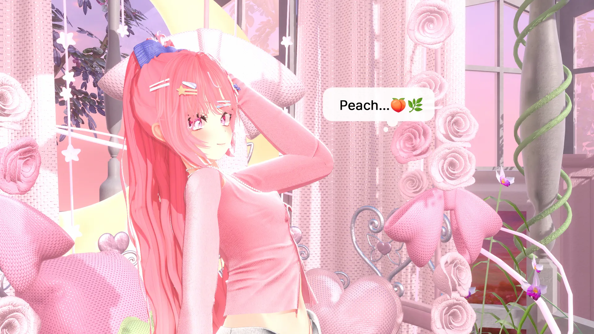 ♡̷̷̷Peach Syrup Garden{Warudo URP World Pro}♡̷̷